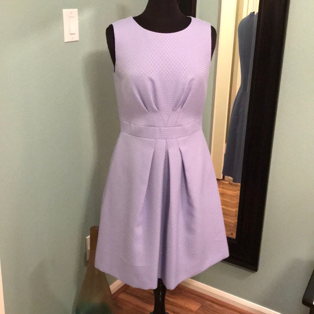 Tahari Lilac A-Line Sleeveless Dress, NWT, Sz 8